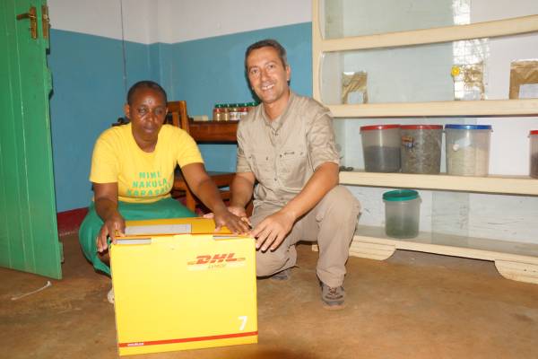 immagini spedizione crema nutrizionale in Guinea Bissau